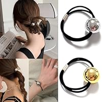 Amazon | Natunofu ヘアゴム ゴールド 大人 おしゃれ 成人式 髪飾り